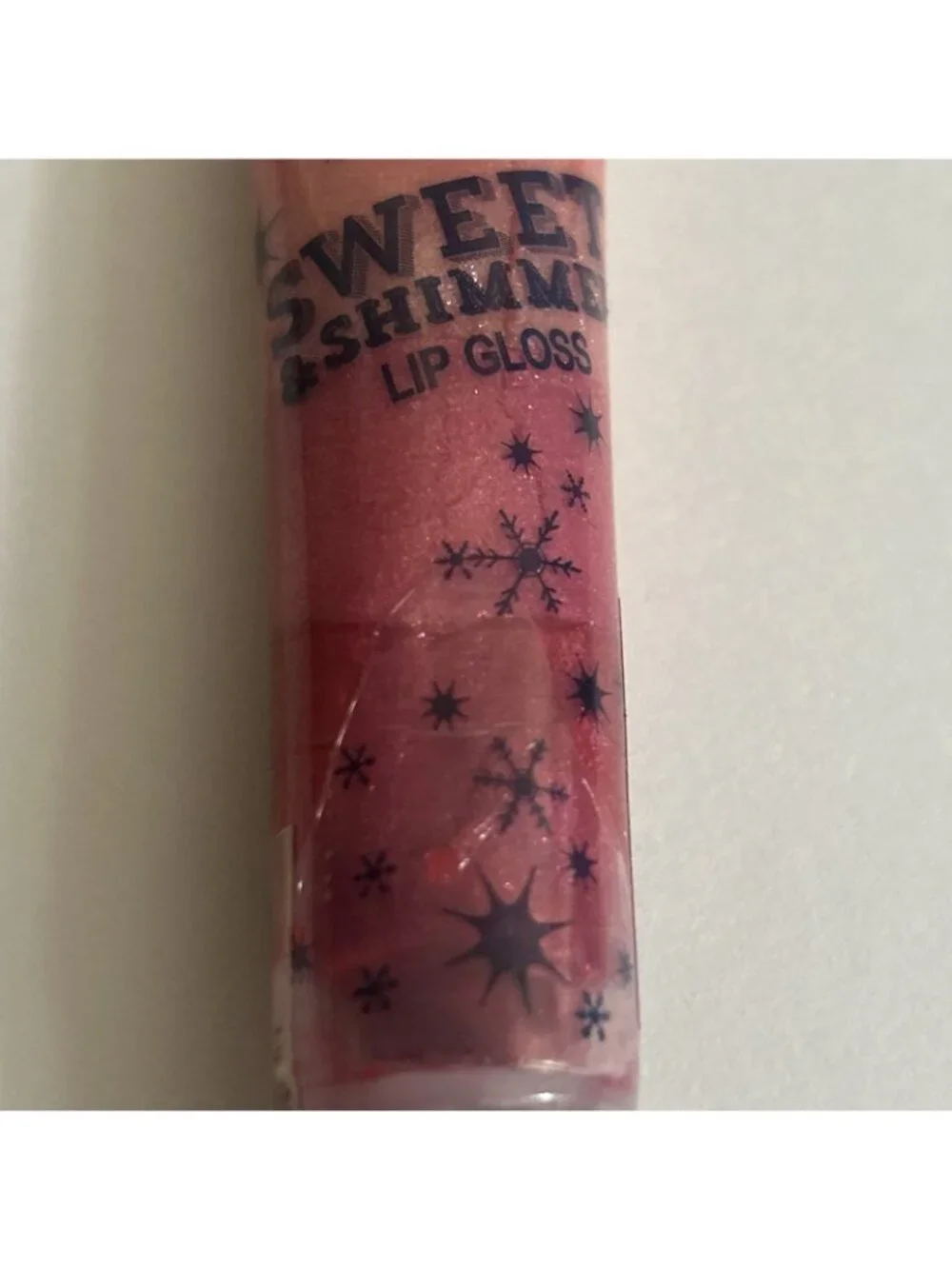 Sweet And Shimmer Lip Gloss Pink Swirl New From Dark Pink To Lite Peach New